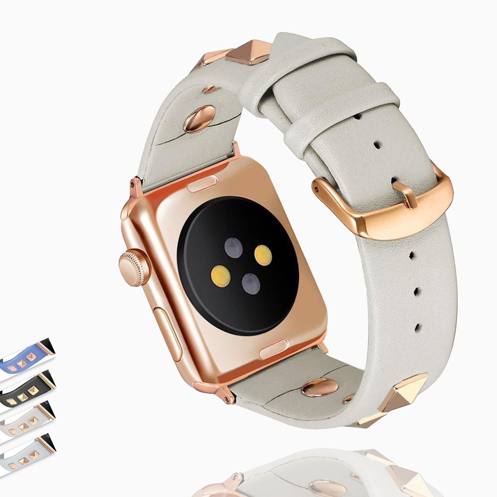 4700777316488.jpg Punk Studded Leather Rivets studs Design fits I, Series 7 6 5 4 3 - Image 1